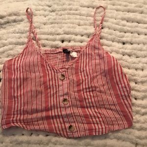 divided H&M crop top